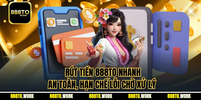 Rút Tiền 888TO Nhanh, An Toàn, Hạn Chế Lỗi Chờ Xử Lý