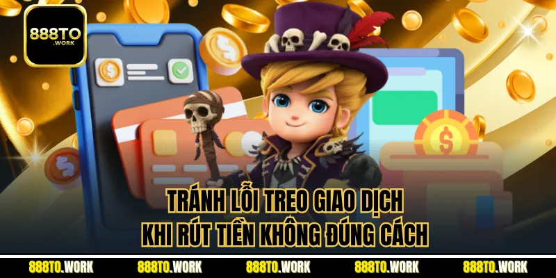 Tránh lỗi treo giao dịch khi rút tiền không đúng cách